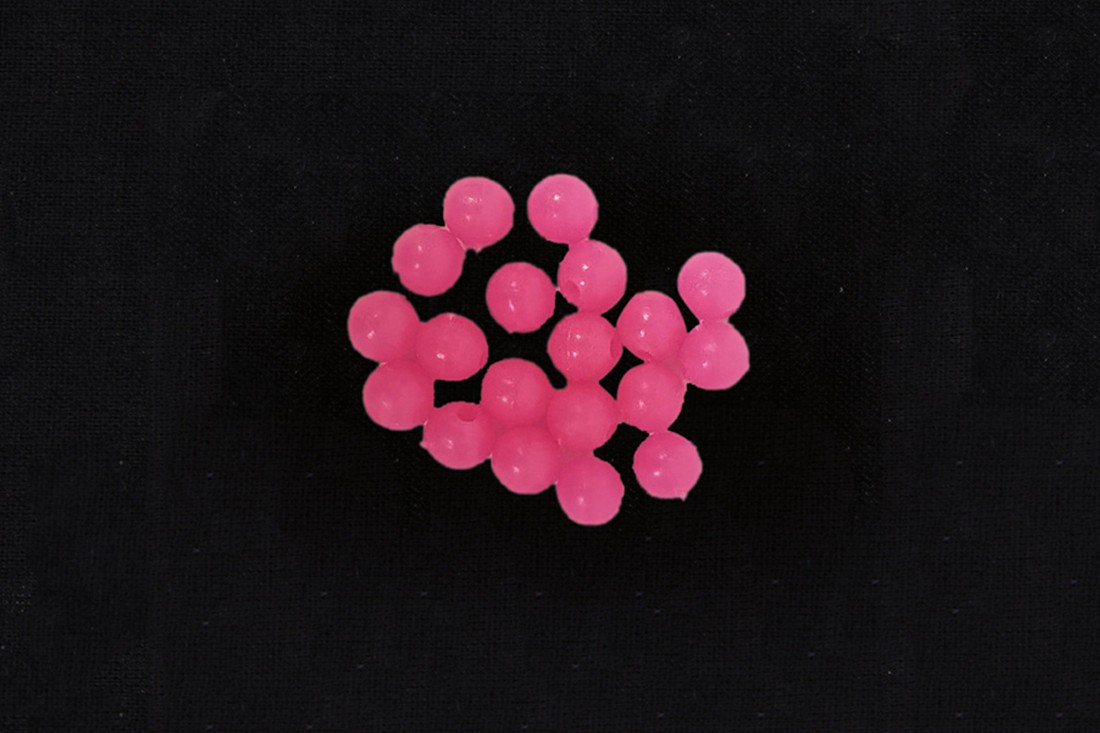 Hard beads VERCELLI ROUND LUM Pink
